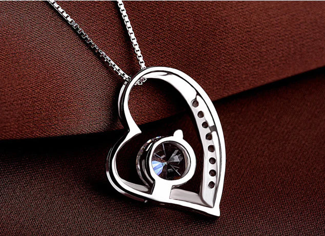 Heart Shaped Choker Necklace for Spring/Summer Fashion